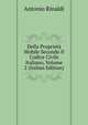 Della Proprieta Mobile Secondo Il Codice Civile Italiano, Volume 2 (Italian Edition), Antonio Rinaldi 