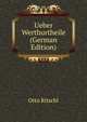 Ueber Werthurtheile (German Edition), Otto Ritschl 