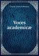 Voces academic?, Charles Grant Robertson 