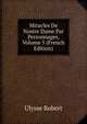 Miracles De Nostre Dame Par Personnages, Volume 5 (French Edition), Ulysse Robert 
