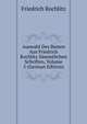 Auswahl Des Besten Aus Friedrich Rochlitz Sammtlichen Schriften, Volume 5 (German Edition), Friedrich Rochlitz 