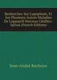 Recherches Sur L'apoplexie, Et Sur Plusieurs Autres Maladies De L'appareil Nerveux C?r?bro-Spinal (French Edition), Jean-Andre Rochoux 