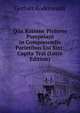 Qua Ratione Pictores Pompeiani in Componendis Parietibus Usi Sint: Capita Trai (Latin Edition), Gerhart Rodenwaldt 