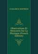Observations Et Memoires Sur La Physique (French Edition), D MAURICE ROFFREDI 