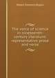 The voice of science in nineteenth-century literature; representative prose and verse, Robert Emmons Rogers 