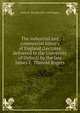 The industrial and commercial history of England (Lectures delivered to the University of Oxford) by the late James E. Thorold Rogers, James E. Thorold 1823-1890 Rogers 