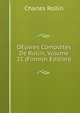 OEuvres Completes De Rollin, Volume 21 (Finnish Edition), Charles Rollin 