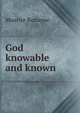 God knowable and known, Maurice Ronayne 