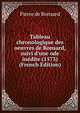 Tableau chronologique des oeuvres de Ronsard, suivi d'une ode in?dite (1573) (French Edition), Pierre de Ronsard 