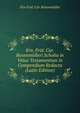 Ern. Frid. Car. Rosenmulleri Scholia in Vetus Testamentum in Compendium Redacta (Latin Edition), Ernst Fridrich Car Rosenmuller 