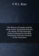 The History of Joseph, and the Book of Job: Episodical Portions of a Poem, On the Principal Events Contained in the Holy Scriptures, from the Creation to the Ascension, F W L. Ross 