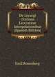 De Lycurgi Orations Leocrateae Interpolationibus (Spanish Edition), Emil Rosenberg 