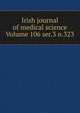Irish journal of medical science Volume 106 ser.3 n.323, 