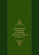 International Catalogue of Scientific Literature, Volume 1, parts 1-2, 
