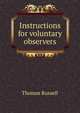 Instructions for voluntary observers, Thomas Russell 