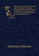 Sallust On the Gods and the World; and the Pythagoric Sentences of Demophilus, Tr.; and Five Hymns by Proclus, with a Poetical Version. to Which Are Added, Five Hymns by the Tr (Malay Edition), Sallustius Sallustius 