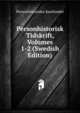 Personhistorisk Tidskrift, Volumes 1-2 (Swedish Edition), Personhistoriska Samfundet 