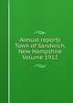 Annual reports Town of Sandwich, New Hampshire Volume 1912, 