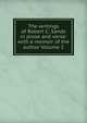 The writings of Robert C. Sands in prose and verse: with a memoir of the author Volume 2, 