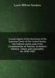 Annual digest of the decisions of the Supreme Court of the United States, the Federal courts, and of the Commissioner of Patents, in matters relating . labels, and copyrights, for 1898-1900, Louis Milton Sanders 