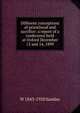 Different conceptions of priesthood and sacrifice: a report of a conference held at Oxford December 13 and 14, 1899, W. Sanday 