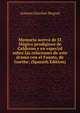 Memoria acerca de El Magico prodigioso de Calderon y en especial sobre las relaciones de este drama con el Fausto, de Goethe; (Spanish Edition), Antonio Sanchez Moguel 