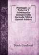 Prontuario De Prefectos Y Subdelegados Intendentes De Hacienda Publica (Spanish Edition), Simon Sandoval 