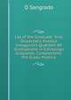 Lay of the Graduate: Sive, Dissertatio Poetica Inauguralis Qu?dam De Graduatione in Edinburgo Grassante, Complectens: Pro Gradu Poetico, D Sangrado 