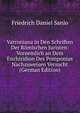 Varroniana in Den Schriften Der Romischen Juristen: Vornemlich an Dem Enchiridion Des Pomponius Nachzuweisen Versucht (German Edition), Friedrich Daniel Sanio 
