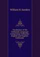 Vocabulary of the Umbundu Language: Comprising Umbundu-English and English-Umbundu ., William H. Sanders 