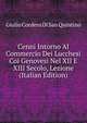 Cenni Intorno Al Commercio Dei Lucchesi Coi Genovesi Nel XII E XIII Secolo, Lezione (Italian Edition), Giulio Cordero Di San Quintino 