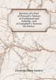 Reviews of a Part of Prescott's 'history of Ferdinand and Isabella,' and of Campbell's 'lectures On Poetry.', Elizabeth Elkins Sanders 
