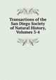 Transactions of the San Diego Society of Natural History, Volumes 3-4, 