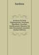 Archivio Di Note Diplomatiche: Proclami, Manifesti, Circolari, Notificazioni, Discorsi, Ed Altri Documenti Autentici (Italian Edition), Sardinia 