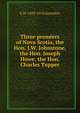Three premiers of Nova Scotia, the Hon. J.W. Johnstone, the Hon. Joseph Howe, the Hon. Charles Tupper, E M. 1829-1916 Saunders 