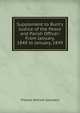 Supplement to Burn's Justice of the Peace and Parish Officer: From January, 1848 to January, 1849, Thomas William Saunders 