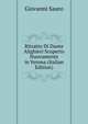 Ritratto Di Dante Alighieri Scoperto Nuovamente in Verona (Italian Edition), Giovanni Sauro 