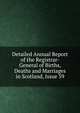 Detailed Annual Report of the Registrar-General of Births, Deaths and Marriages in Scotland, Issue 39, 