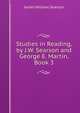 Studies in Reading, by J.W. Searson and George E. Martin, Book 3, James William Searson 