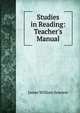 Studies in Reading: Teacher's Manual, James William Searson 