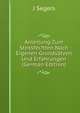 Anleitung Zum Stossfechten Nach Eigenen Grundsatzen Und Erfahrungen (German Edition), J Segers 