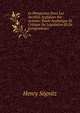 Le Prospectus Dans Les Societes Anglaises Par Actions: Etude Analytique Et Critique De Legislation Et De Jurisprudence, Henry Segnitz 