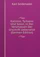 Kallinos, Tyrtaeos Und Solon, in Der Versmassen Der Urschrift Uebersetzt (German Edition), Karl Seidenadel 