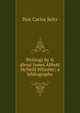 Writings by & about James Abbott McNeill Whistler; a bibliography, Don Carlos Seitz 
