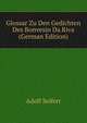 Glossar Zu Den Gedichten Des Bonvesin Da Riva (German Edition), Adolf Seifert 
