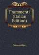 Frammenti (Italian Edition), Semonides 