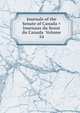 Journals of the Senate of Canada = Journaux du Senat du Canada Volume 54, 