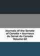 Journals of the Senate of Canada = Journaux du Senat du Canada Volume 60, 