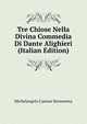 Tre Chiose Nella Divina Commedia Di Dante Alighieri (Italian Edition), Michelangelo Caetani Sermoneta 