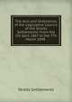 The Acts and Ordinances of the Legislative Council of the Straits Settlements: From the 1St April 1867 to the 7Th March 1898 ., Straits Settlements 
